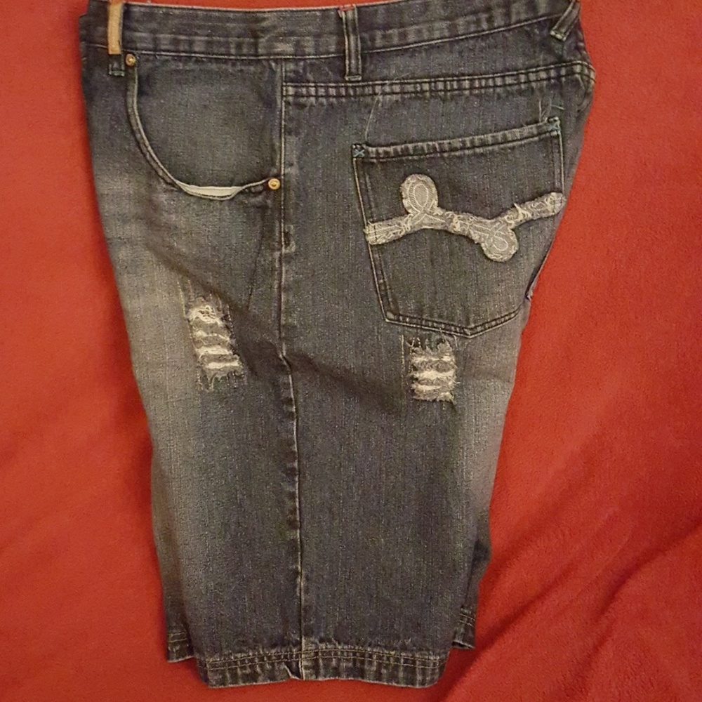 LRG denim shorts